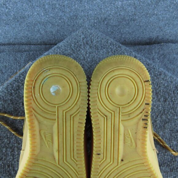 Nike Air Force 1 Mid 07 Men Sneaker Shoes Size 7‎ Medium Brown Leather Lace Up - Picture 10 of 11